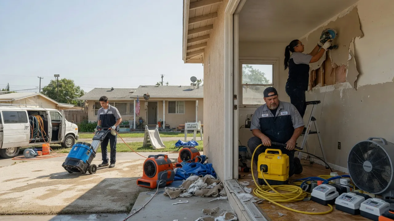 Water Damage Restoration in Bell, CA near me